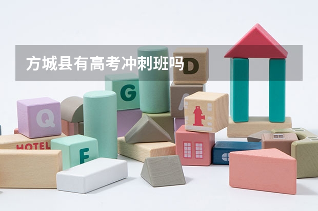 方城县有高考冲刺班吗
